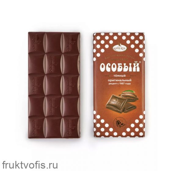 Шоколад темный «Особый» 85г