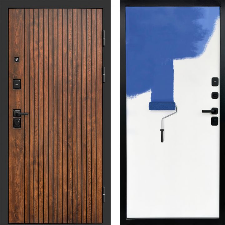 Входная дверь Termo-door Твист Ультра - Грунт под покраску