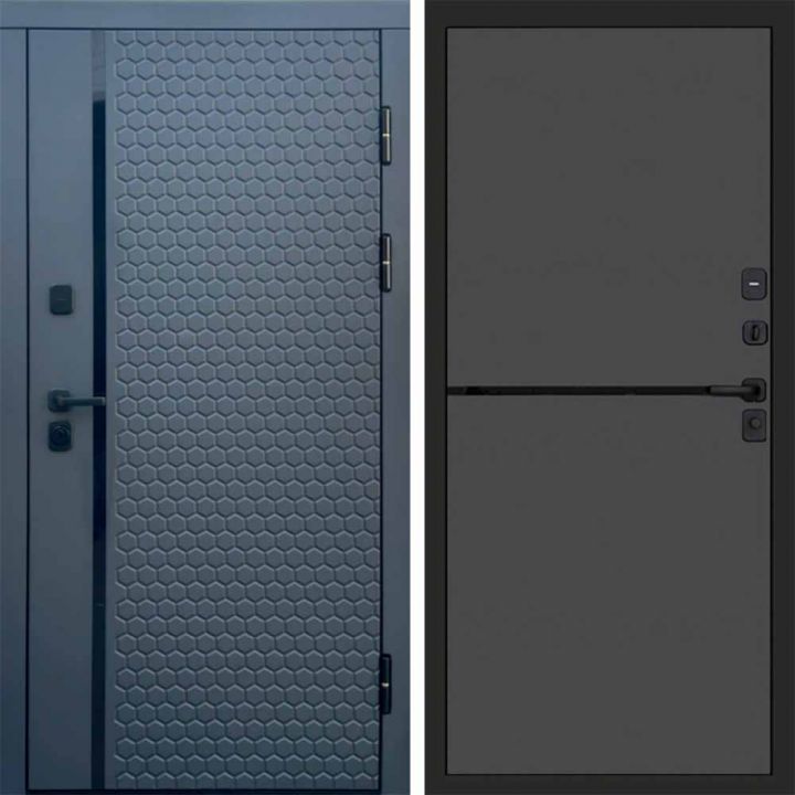 Входная дверь Termo-door Simple Графит - Нео Графит