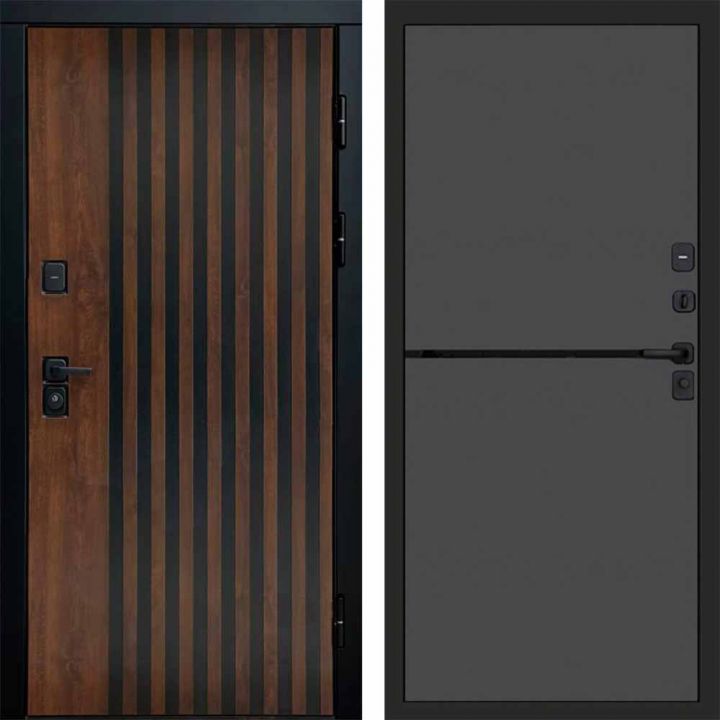 Входная дверь Termo-door Кантри - Нео Графит