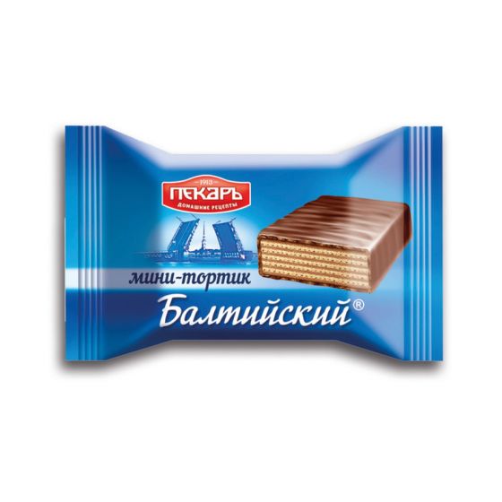 Конфеты «Тортик Балтийский» шок-ваф.1кг КФ «Крупской»