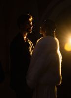 Свадебная шуба из белого песца