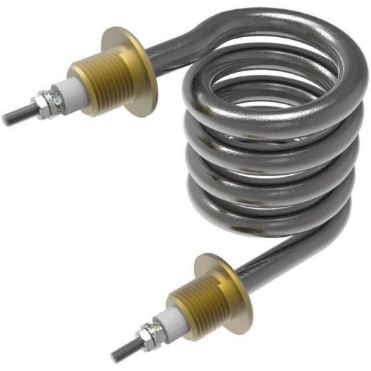 ТЭН из нержавеющей стали, 2,4 кВт, 220В