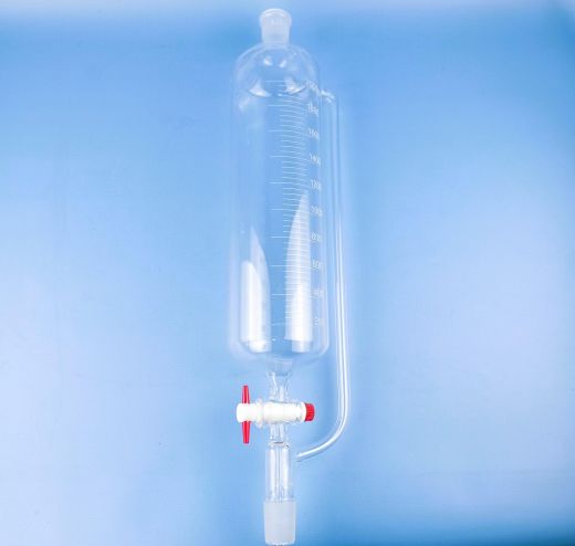 Воронка капельная цилиндрическая 5drops ВД-2-2000, 2000 мл, с компенсатором давления, шлиф 29/32