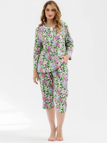 Пижама женская "Фланель" (фуксия)