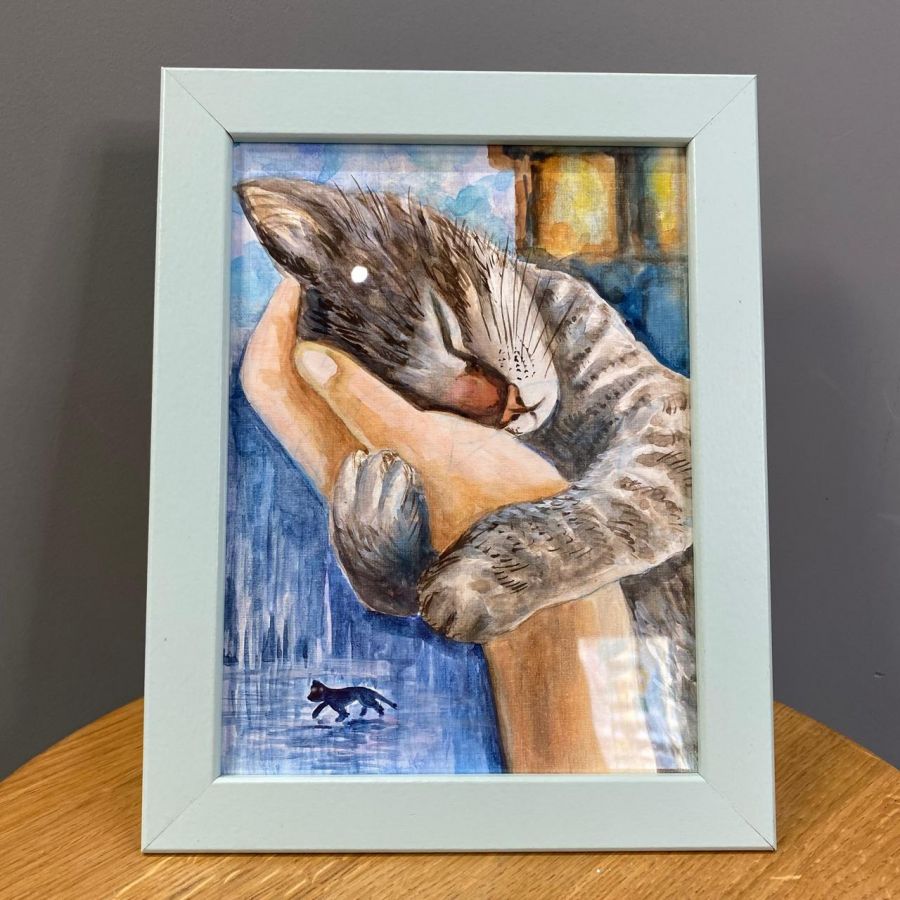 Картина ручной работы "Моя нежность"