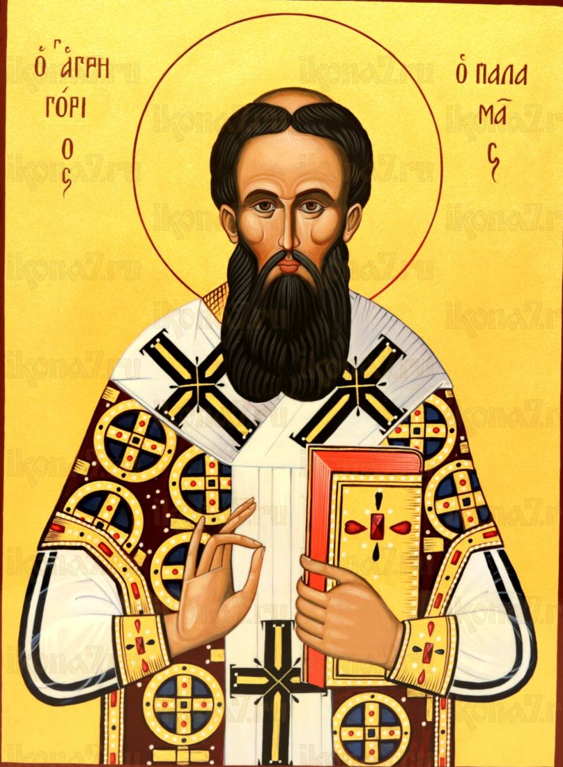 Икона Григорий Палама (Фессалоникийский, Солунский) Святитель (UV-печать)(10389)