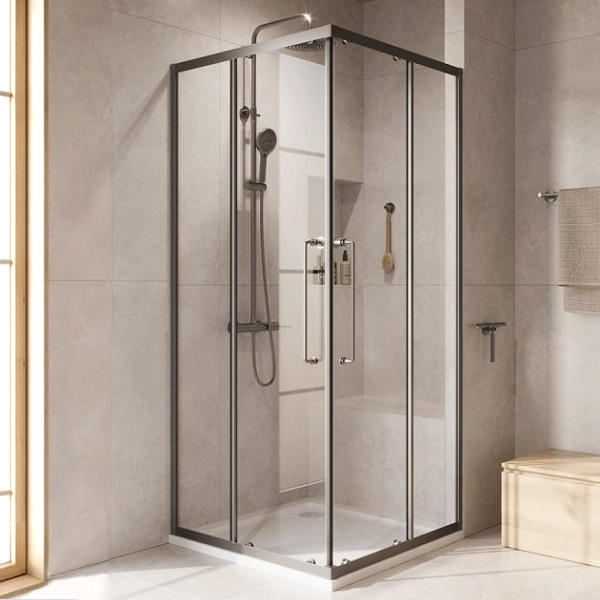 Душевой уголок Cezares Relax-304-A-2-90-C-GM