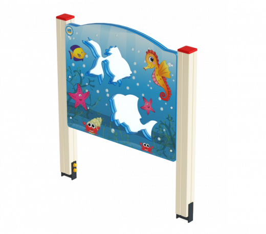 Игровая панель Рыбки 1200х100х1280