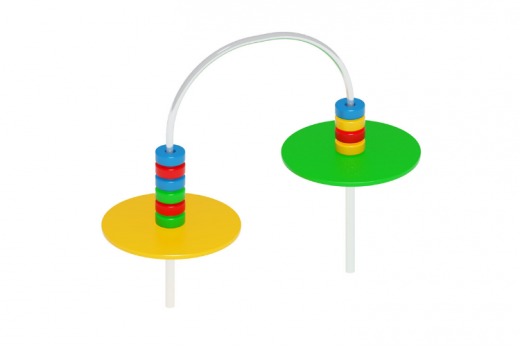 Игровые счеты со столиком 1200х500х1000