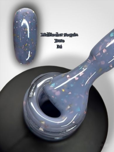 MSB34  база камуфлирующая "MULTYCOLOR SEQUIN"   