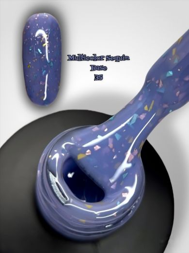 MSB35  база камуфлирующая "MULTYCOLOR SEQUIN"   