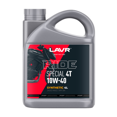 Lavr Ride Special 4Т 10W-40 SN Motoline, 4л