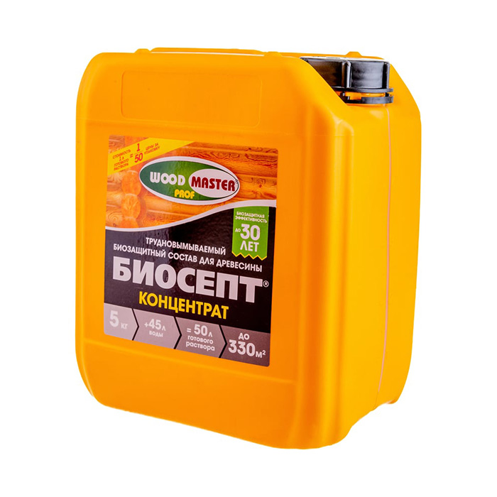Антисептик БИОСЕПТ-концентрат, ЗАО "НПП Рогнеда" бесцветный, 5л.