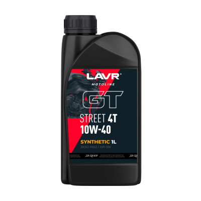 Lavr GT Street 4T 10W-40 SM Motoline, 1л