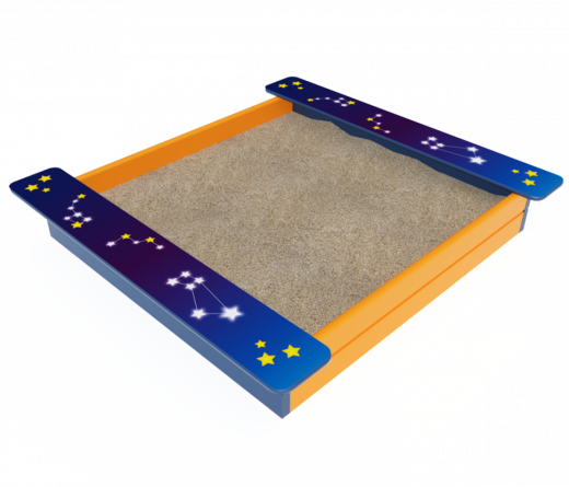 Песочница Забава мини 1380х1450х220