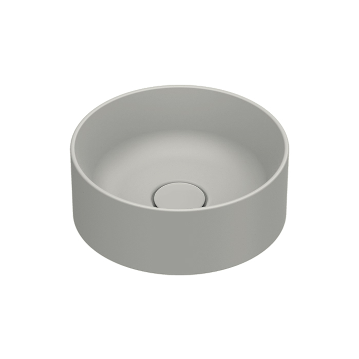 Изображение Раковина Catalano Zero 122320023 32 см накладная без отверстий цвет Cemento Satinato