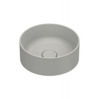 Раковина Catalano Zero 122320023 32 см накладная без отверстий цвет Cemento Satinato схема 1