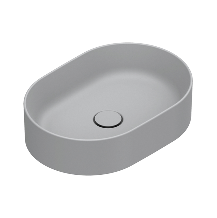 Раковина настольная Catalano Zero 122500001 без перелива 50x35 h12 без отв. под смеситель покрытие Cataglaze+ ФОТО