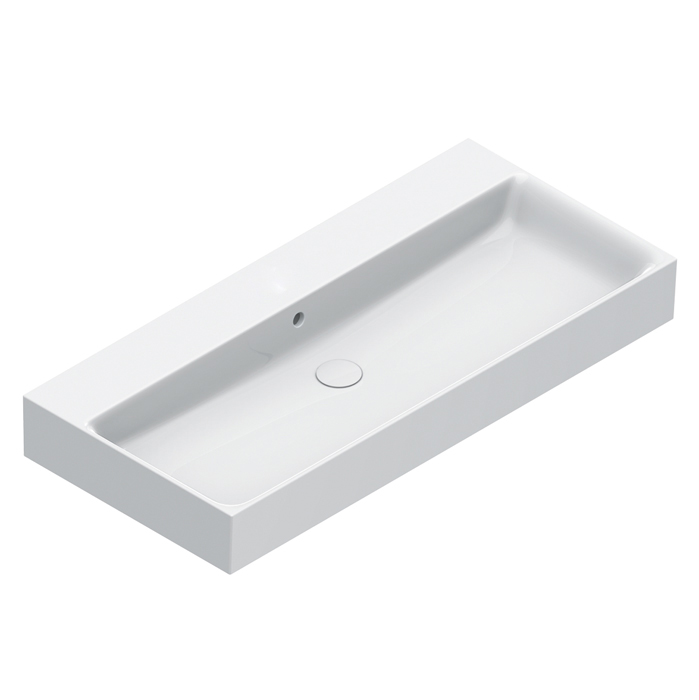 Раковина подвесная Catalano PREMIUM 221001001 100x47 см покрытие Cataglaze+ ФОТО