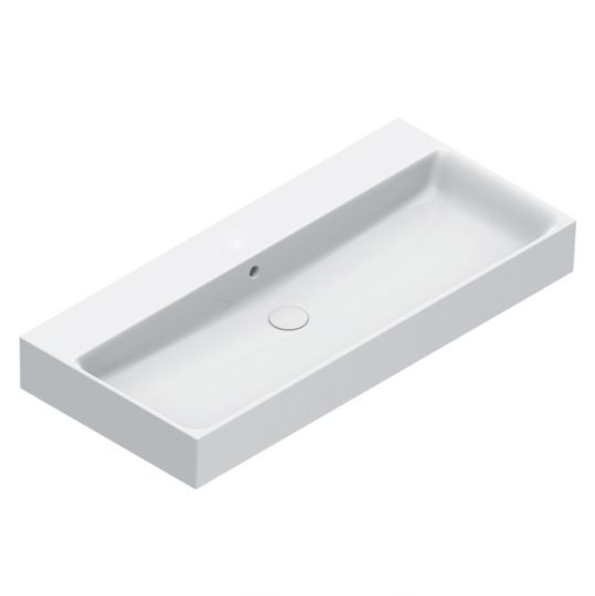 Раковина подвесная Catalano PREMIUM 221001001 100x47 см покрытие Cataglaze+ схема 2