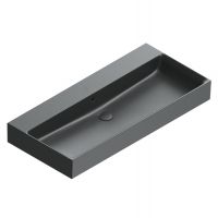 Раковина подвесная Catalano PREMIUM 221001001 100x47 см покрытие Cataglaze+ схема 3