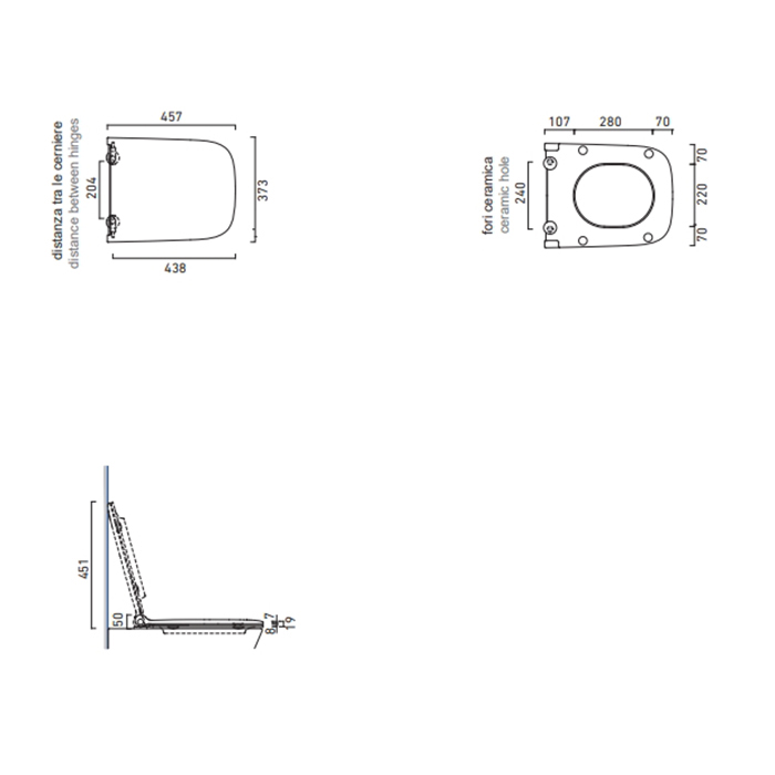 Сиденье для унитаза Catalano Green 451200001 с микролифтом тонкое цвет белый глянцевый ФОТО