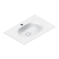 Раковина Catalano Sfera 520761021 75x50 см с 1 отверстием цвет белый матовый схема 1