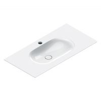 Раковина Catalano Sfera 521011001 100x50 см с 1 отверстием цвет белый глянцевый схема 1