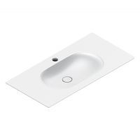 Раковина Catalano Sfera 521011021 100x50 см с 1 отверстием цвет белый матовый схема 1