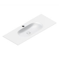 Раковина Catalano Sfera 521261021 125x50 см с 1 отверстием цвет белый матовый схема 1