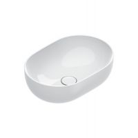 Раковина накладная Catalano SFERA 522500001 50x35 h16 без отв. под смеситель покрытие Cataglaze+ схема 1