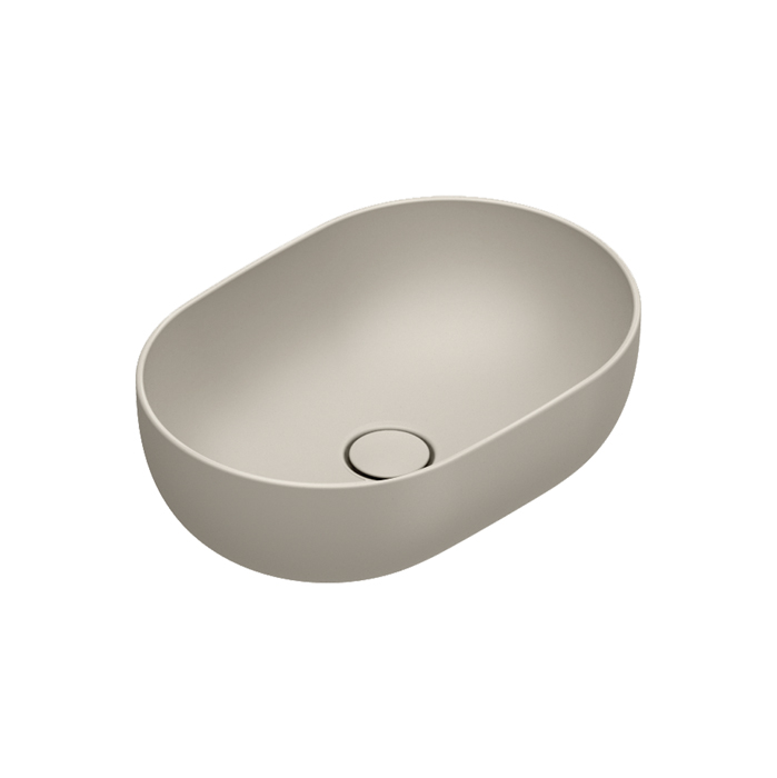 Раковина накладная Catalano SFERA 522500001 50x35 h16 без отв. под смеситель покрытие Cataglaze+ ФОТО