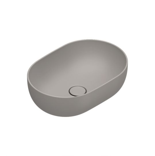 Раковина накладная Catalano SFERA 522500001 50x35 h16 без отв. под смеситель покрытие Cataglaze+ схема 9