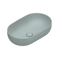 Раковина накладная Catalano SFERA 522610001 60x37х16 см без отв. под смеситель покрытие Cataglaze+ схема 5