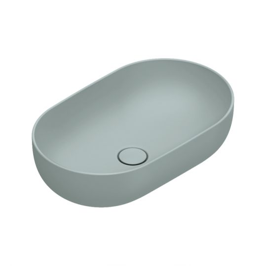 Раковина накладная Catalano SFERA 522610001 60x37х16 см без отв. под смеситель покрытие Cataglaze+ схема 5