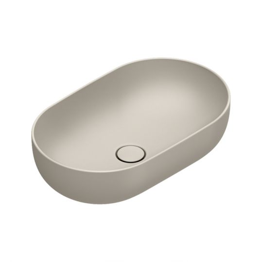 Раковина накладная Catalano SFERA 522610001 60x37х16 см без отв. под смеситель покрытие Cataglaze+ схема 6