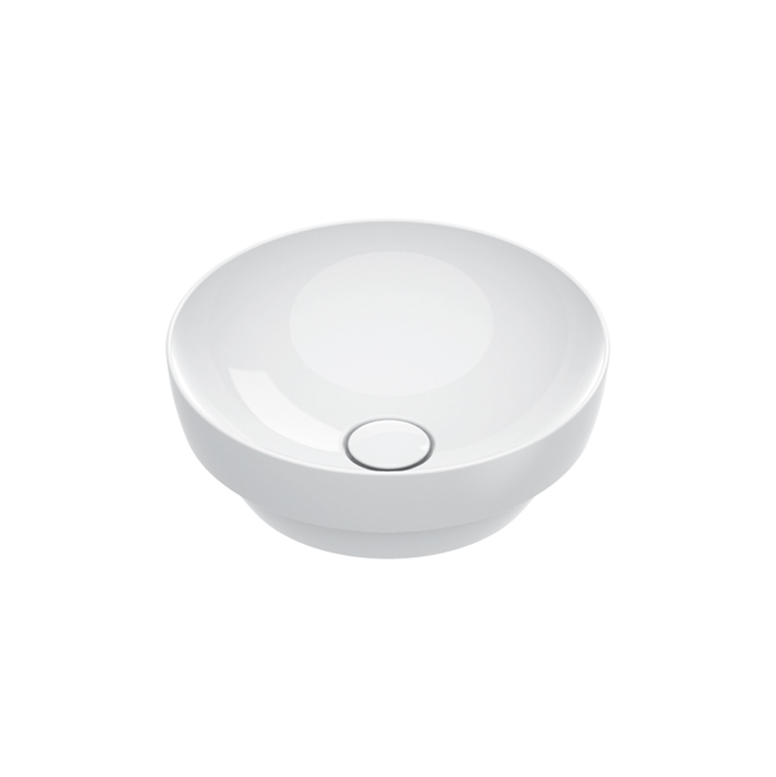 Изображение Раковина Catalano Sfera 524400001 40 см встраиваемая без отверстий цвет белый глянцевый