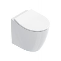 Унитаз напольный Catalano Italy 712520001 52x37 см безободковый универс.слив смыв Tornado покрытие Cataglaze+ без крепежа цвет белый глянцевый 712520001 схема 1