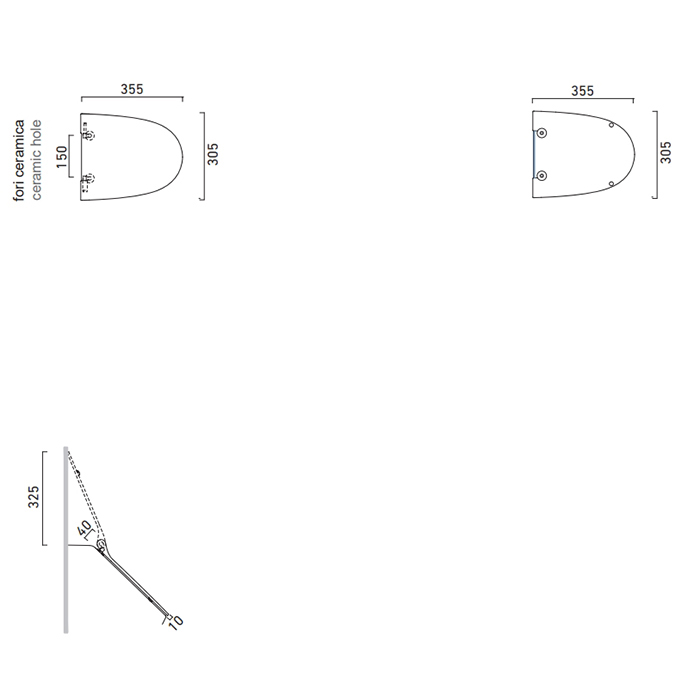 Крышка для писсуара Catalano Comfort 951600021 с микролифтом цвет: белый матовый ФОТО