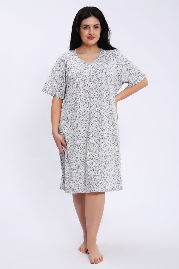 Сорочка 88126 [серый]