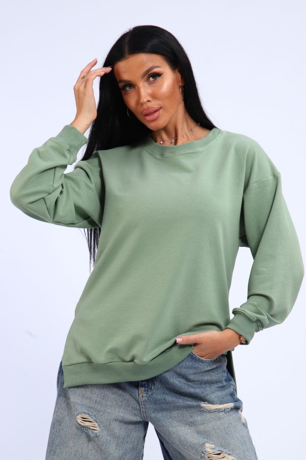 Свитшот женский 303 [светло-зеленый]