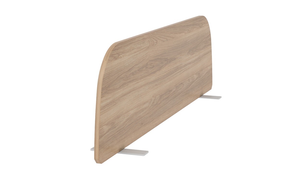 Экран фронтальный 1400 ЛДСП (двойной стол) с креплением