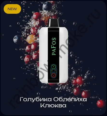 PaFos 20000 - Голубика Облепиха Клюква (Blueberry Sea Buckthorn Cranberry)