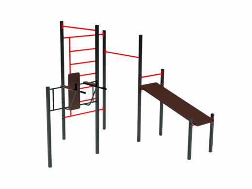Кроссфит Комплекс 3 ЧсКр 3440х2680х2600