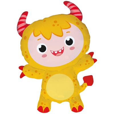 Шар Монстрик желтый ( 87 см)