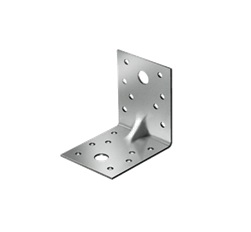 Уголок мебельный 25х25 мм, усиленный, цинк