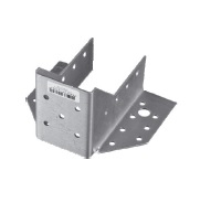 Опора бруса  50х140(135)х76 мм, раскрытая, цинк