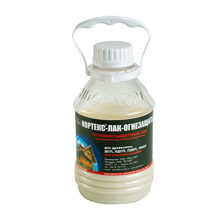 Лак огнезащитный «Негорин-Лак» Россия «Стандарт», 5кг.