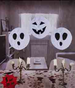 Подвесные привидения (3 шт, 20 см)